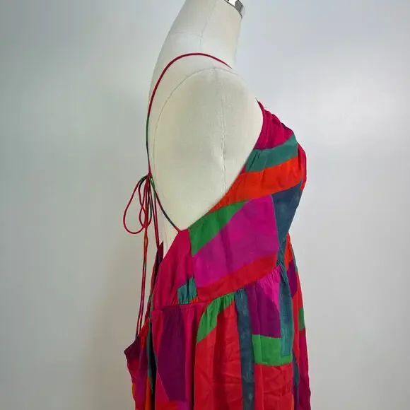 Anthropologie Alani Maxi Cover-Up Red Dress - Picture 4 of 9